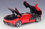 Ferrari Monza SP1 Red Signature Series 1/18 Diecast Bburago - Image 3