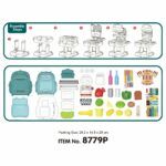 2 in 1 school bag shop market 8779p - Image 4