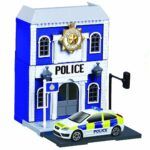 Street FIRE City Police Station incl. 1 car 1:43 Bburago