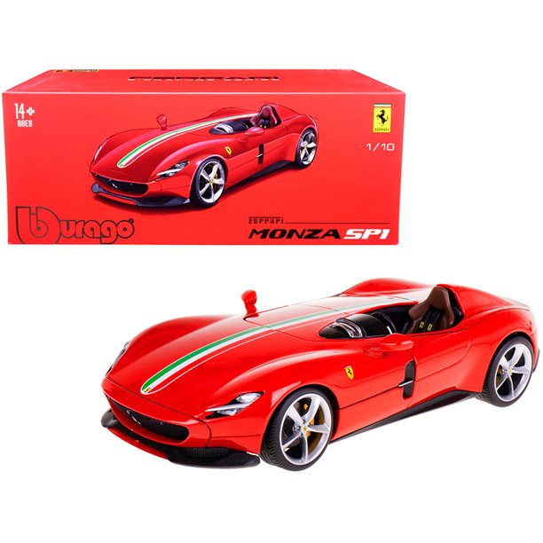 Ferrari Monza SP1 Red Signature Series 1-18 Diecast Bburago Ferrari Monza SP1 Red Signature Series 1/18 Diecast Bburago