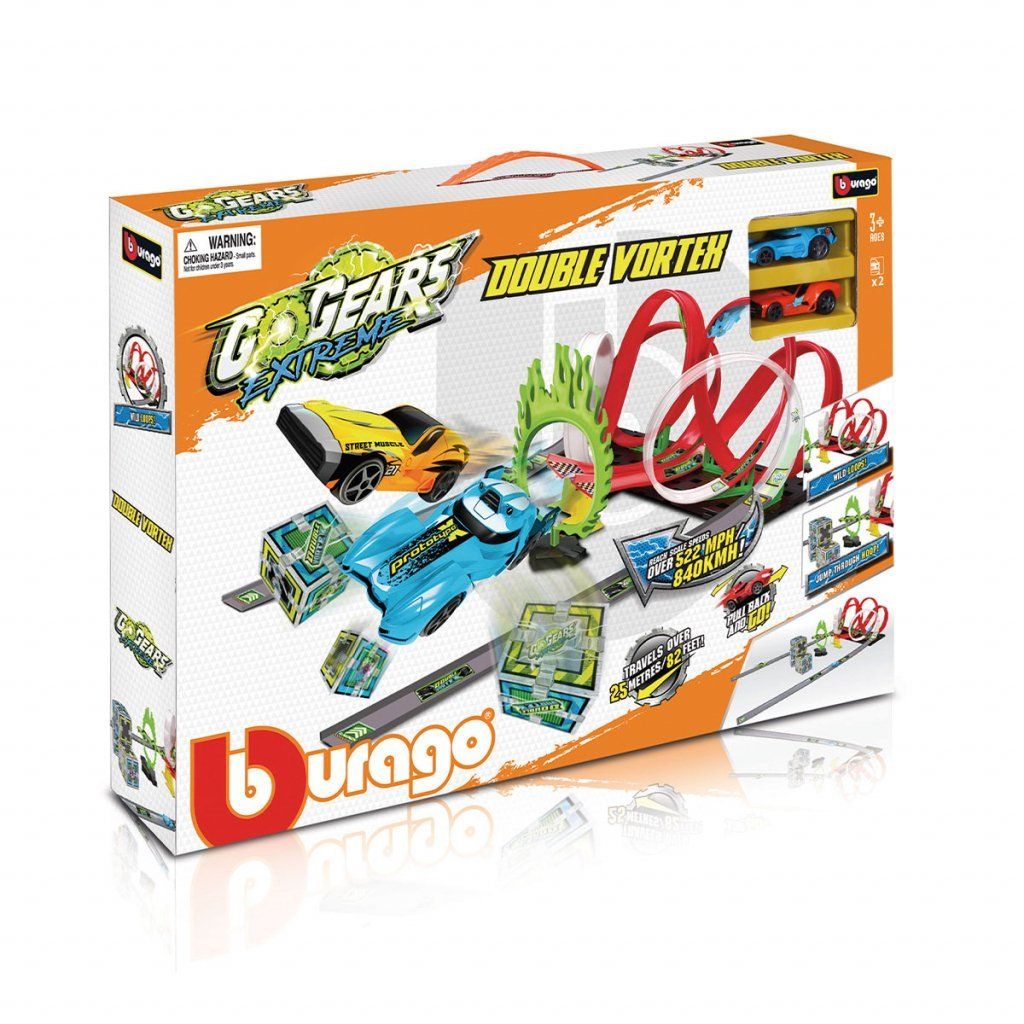 GO Gears Extreme Double Vortex 30532 Bburago GO Gears Extreme Double Vortex 30532 Bburago
