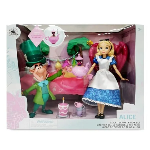 alice in wonderland tea party classic doll play set 1 Le3ab Store