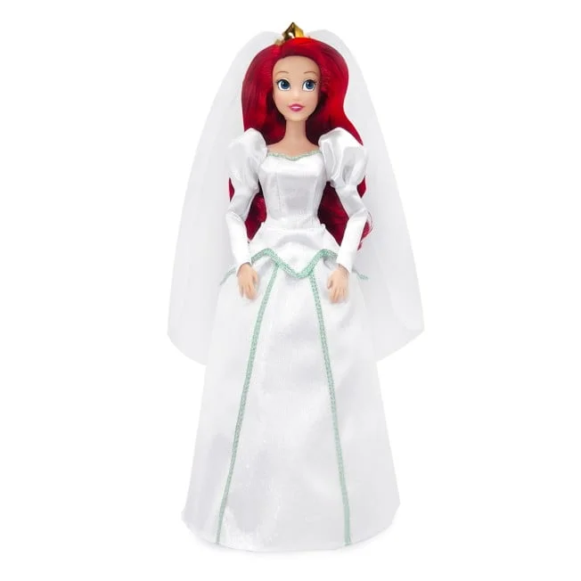 Ariel Wedding Classic Doll – The Little Mermaid 29cm Disney Store - Image 3