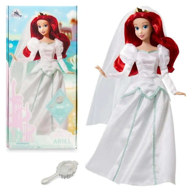 Ariel Wedding Classic Doll – The Little Mermaid 29cm Disney Store