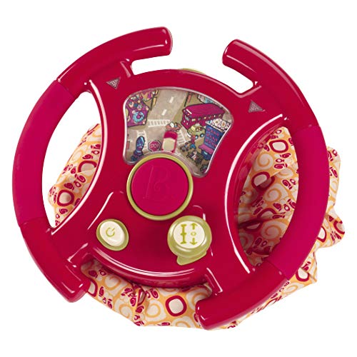 b toys by battat bx1148z youturns steering wheel interactive driving toy for 1 Le3ab Store