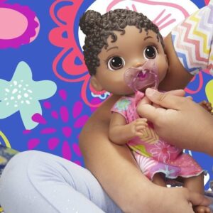 baby alive baby lil sounds interactive black hair baby doll includes dress 1 Le3ab Store