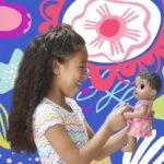 Baby Alive Baby Lil Sounds: Interactive Black Hair Baby Doll, Includes Dress and Pacifier - Image 7