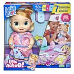 Baby Alive Lulu Achoo Doll Interactive Doctor Play Toy, Blonde Hair