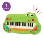 Musical Crocodile Piano Battat - Image 5