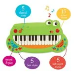 Musical Crocodile Piano Battat - Image 2
