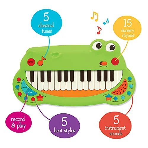 Musical Crocodile Piano Battat - Image 2
