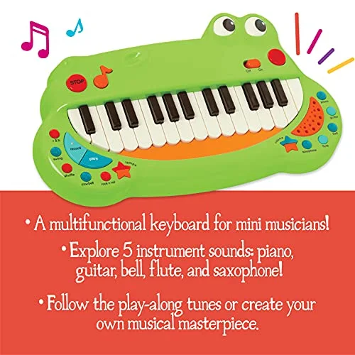 Musical Crocodile Piano Battat - Image 3
