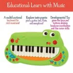 Musical Crocodile Piano Battat - Image 4