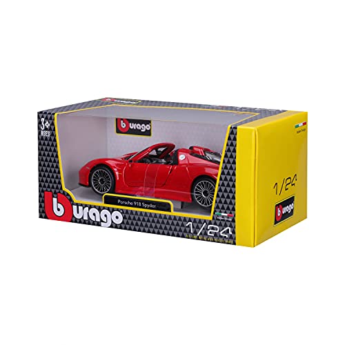 bburago 1 24 scale porsche 918 spyder diecast vehicle colors may vary 3 Le3ab Store