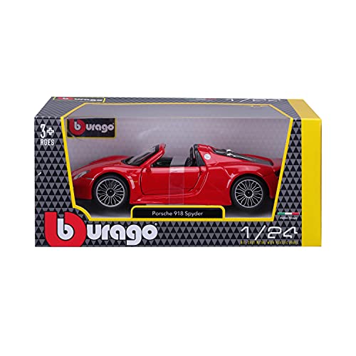 bburago 1 24 scale porsche 918 spyder diecast vehicle colors may vary 4 Le3ab Store