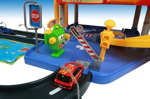 ⁦شارع النار جراج Playset (1:43 مقياس) بوراجو⁩ - الصورة ⁦3⁩
