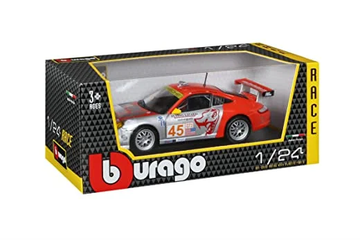 Porsche 911 GT3 RSR Diecast Model Car (1:24 Scale) Bburago - Image 5