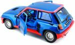 Renault R5 Turbo1:24 Bburago Assorted Colour - Image 3