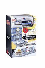 Street FIRE City Police Station playset incl. 1 car 1:43 Bburago - Image 4