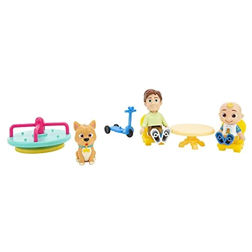 CoComelon Deluxe Pop n' Play House - Transforming Playset - Features JJ, JJ’s Dad, Bingo The Puppy, and Home Accessories - Image 3