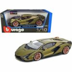 Bburago Lamborghini Sian FKP-37 1:18 scale diecast metal model - Image 5