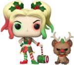 Funko Pop! DC Heroes: DC Holiday - Harley Quinn with Helper, Multicolor, 3.75 inches (50656)