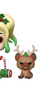 Funko Pop! DC Heroes: DC Holiday - Harley Quinn with Helper, Multicolor, 3.75 inches (50656) - Image 3