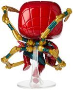 Funko Pop! Marvel: Avengers Endgame - Iron Spider with Nano Gauntlet, Multicolor (45138),3.75 inches - Image 2