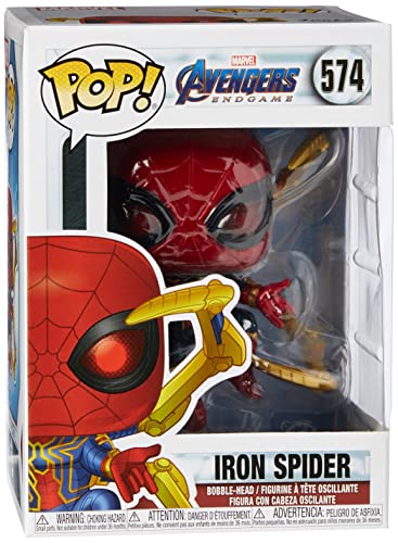 funko pop marvel avengers endgame iron spider with nano gauntlet 1 3 Le3ab Store