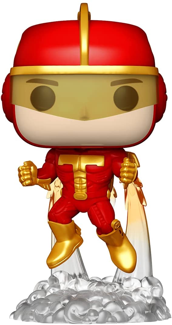 Funko Pop! Movies: Jingle All The Way - Turbo Man Flying, Amazon Exclusive Funko Pop! Movies: Jingle All The Way - Turbo Man Flying, Amazon Exclusive - Image 1