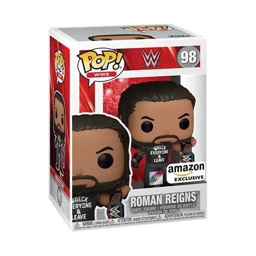 funko pop wwe roman reigns with title wreck everyone and leave amazon 1 Le3ab Store