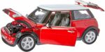 Bburago 18-12034 Mini Cooper 1:18 Die Cast Car - Image 2