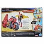Marvel Spider-Man 6-Inch Jet Web Cycle Vehicle and Action Figure Toy With Wings - Image 4