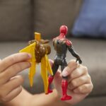 Marvel Spider-Man 6-Inch Jet Web Cycle Vehicle and Action Figure Toy With Wings - Image 8