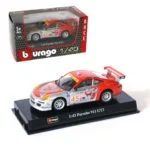 Porsche 911 GT3 RSR Diecast Model Car (1:24 Scale) Bburago - Image 6