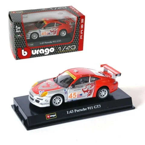 Porsche 911 GT3 RSR Diecast Model Car (1:24 Scale) Bburago - Image 6