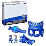 PJ Masks Catboy Power Pack Preschool Toy Set with 2 PJ-Masks-Action-Figures, Vehicle, Wristband, and-Costume-Mask - Image 2