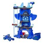 PJ Masks Deluxe Battle HQ Preschool Toy, Headquarters Playset with 2 Action Figures, Cat-Car Vehicle, and More for Kids Ages 3 and Up - Image 2