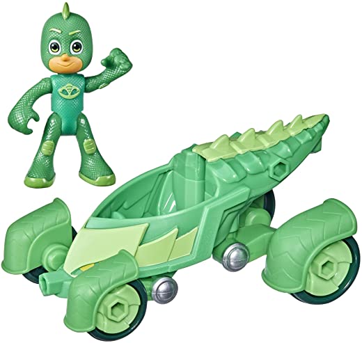 pj masks gekko mobile preschool toy gekko car with gekko action figure for Le3ab Store