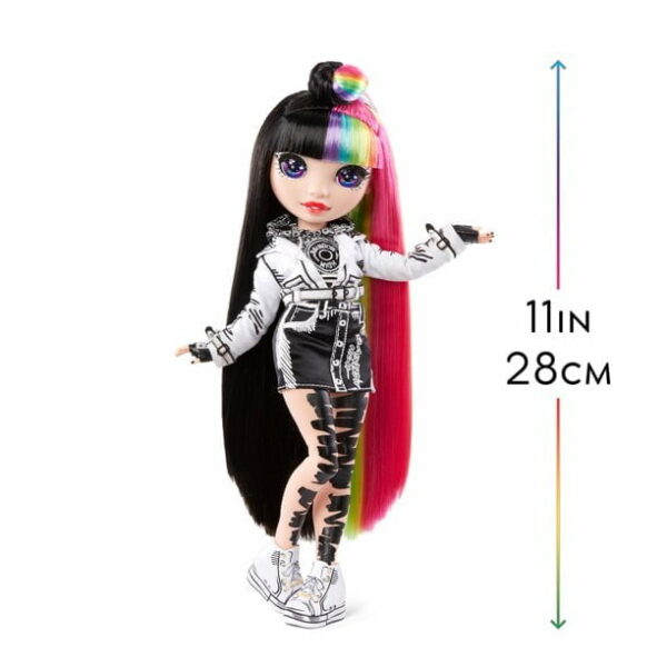rainbow high 2021 collector doll jett dawson with black and multicolored 3 Le3ab Store