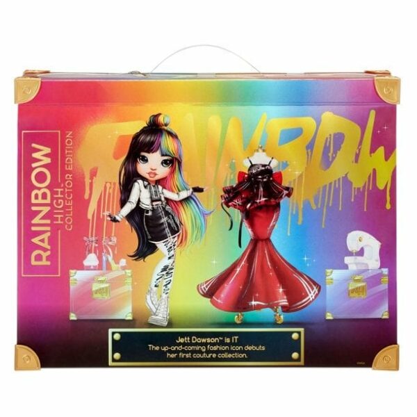 rainbow high 2021 collector doll jett dawson with black and multicolored 5 Le3ab Store