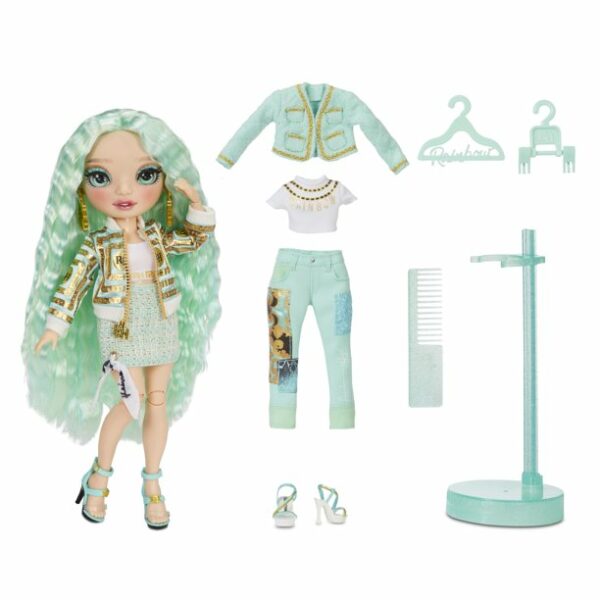 rainbow high daphne minton mint light green fashion doll with 2 outfits 1 Le3ab Store