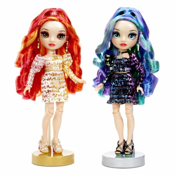 rainbow high special edition twin 2 pack fashion dolls laurel holly 2 لعب ستور
