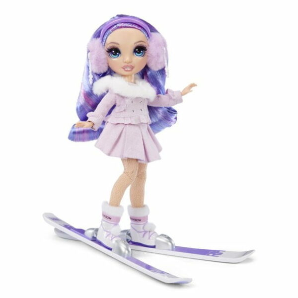 rainbow high winter break violet willow fashion doll playset with 2 2 Le3ab Store