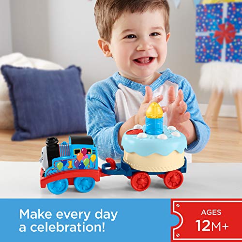 thomas friends fisher price birthday wish thomas musical push along toy 1 Le3ab Store