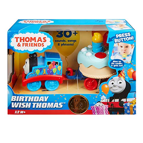 thomas friends fisher price birthday wish thomas musical push along toy 5 Le3ab Store