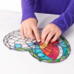 Melissa& Doug Stained Glass Made Easy Stickers Butterfly - Image 8