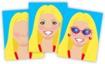Melissa & Doug Make-a-Face - Fashion Faces Sticker - Image 4