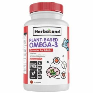 Herbaland Vegan Omega-3 Gummies For Adults