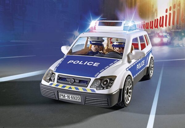 Playmobil 6920 City Action Police Car with Lights and Sound لعب ستور